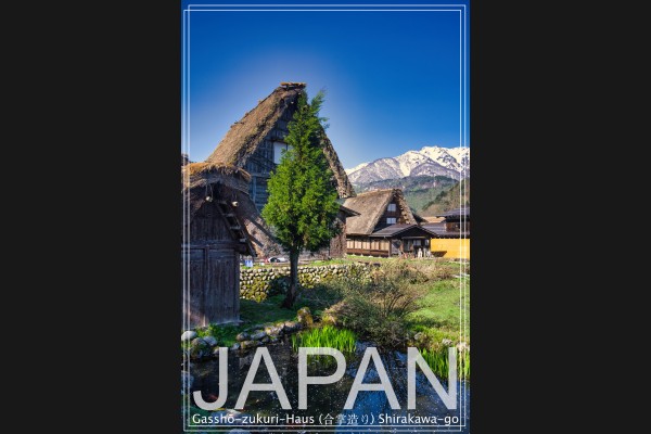 Japan - Gasshō-zukuri-Haus Shirakawa-go